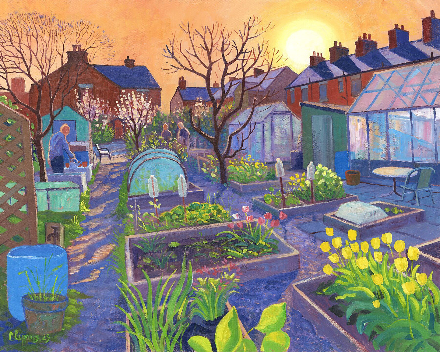 Shedding Light Gicleé Print ©️ Chris Cyprus