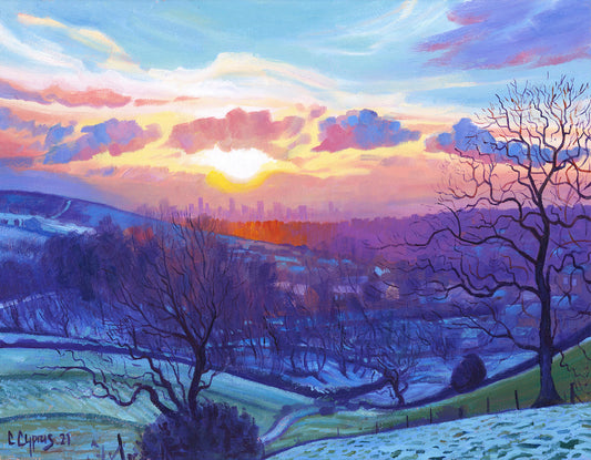 City Horizon ~ Limited Edition Gicleé Print ~ Edition of 50~ Signed & Embossed