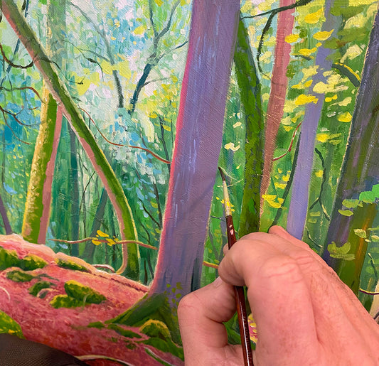 A Journey Through Puzzlewood: From Forest to Canvas