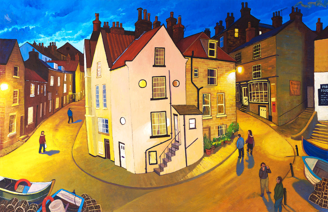 Northern Lights #240' ~ The Mystical Fisherman of Robin Hood's Bay