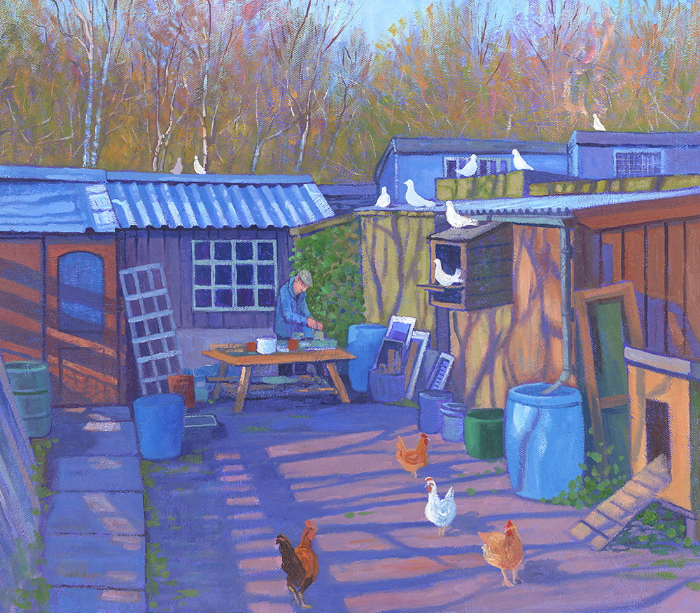 Gicleé Print Collection ~ Allotments by Chris Cyprus Artist