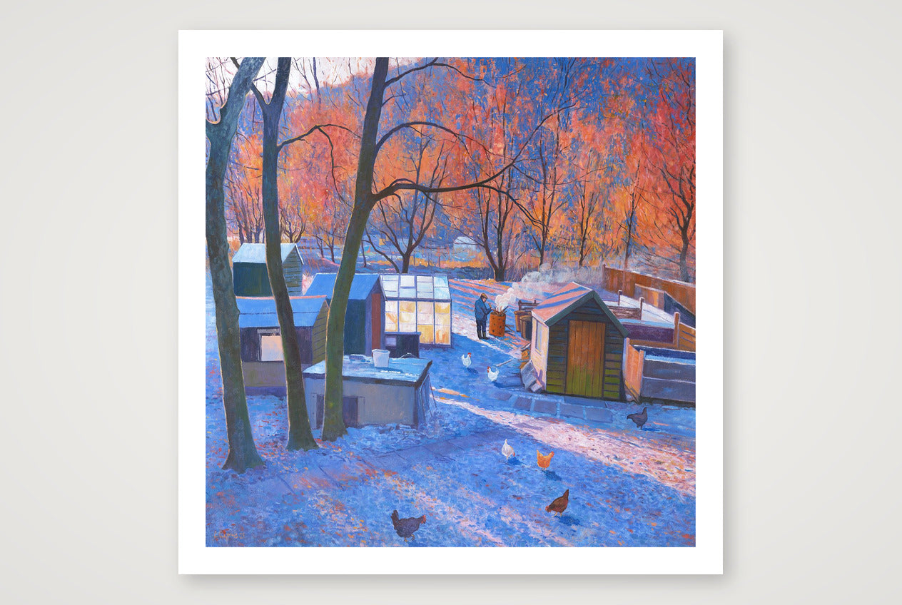 Henhouses 2_© Chris Cyprus — 50×50cm, 20×20" Print only