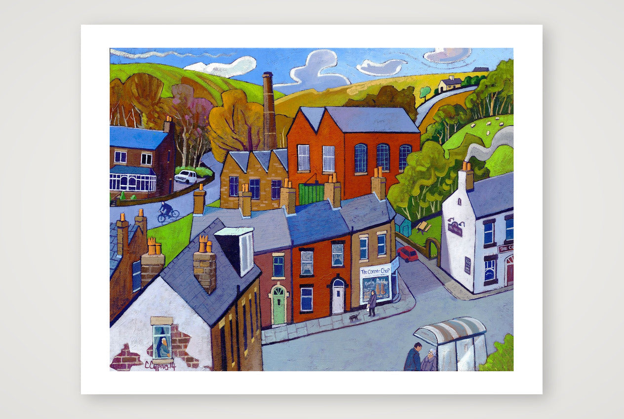 The Corner Chop 2_© Chris Cyprus — 50×40cm, 20×16" Print only