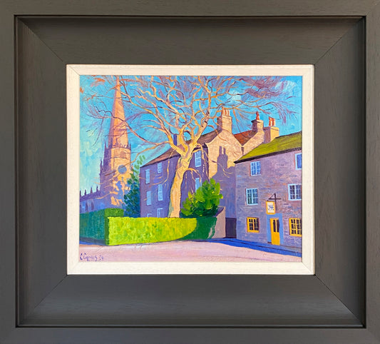 Early Spring Morning ~ Oils on Board 2024 ~ Bespoke Frame Included~ Chris Cyprus Artist