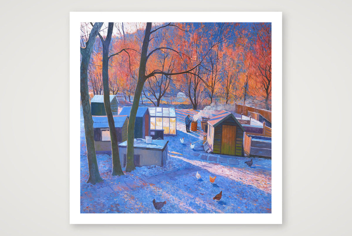 Henhouses © Chris Cyprus — 50×50cm, 20×20" Print only