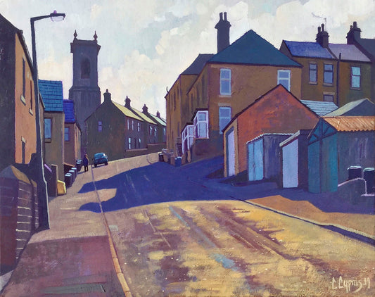 Northern Town ~ Oils on Canvas 2019 ~ FREE Shipping to UK