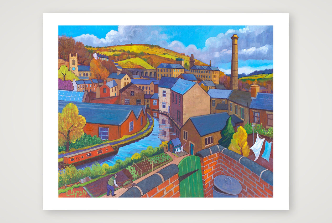Northern Town © Chris Cyprus — 50×40cm, 20×16" Print only