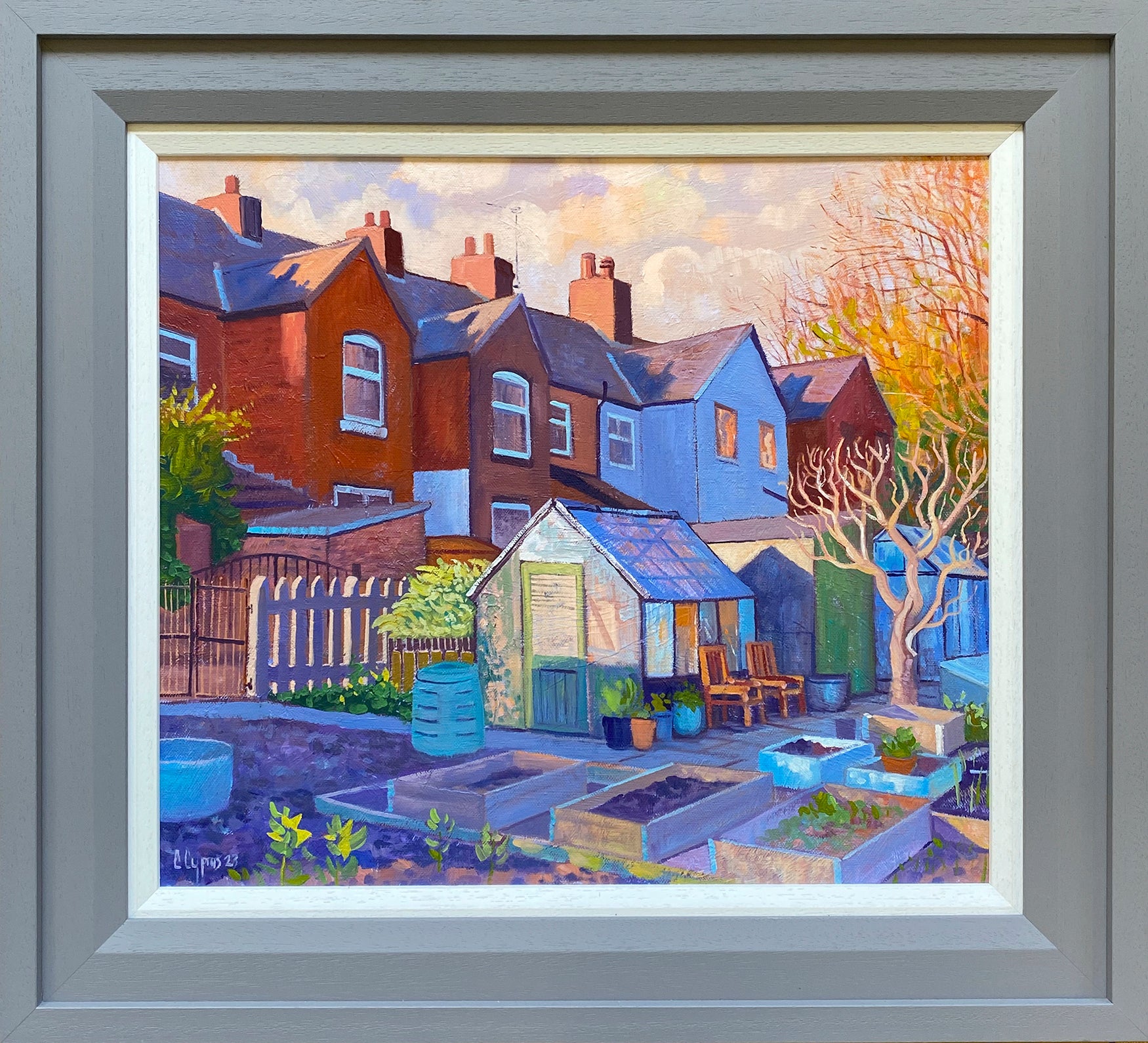 Oasis ~ Oils on Canvas 2023 ~ Featured On SKY Arts Landscape Artist Of The Year ~ Chris Cyprus Artist