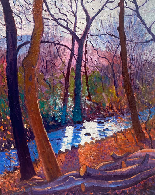 Slip Stream ~ Oils on Canvas 2025 ~ Free Shipping to UK Addresses