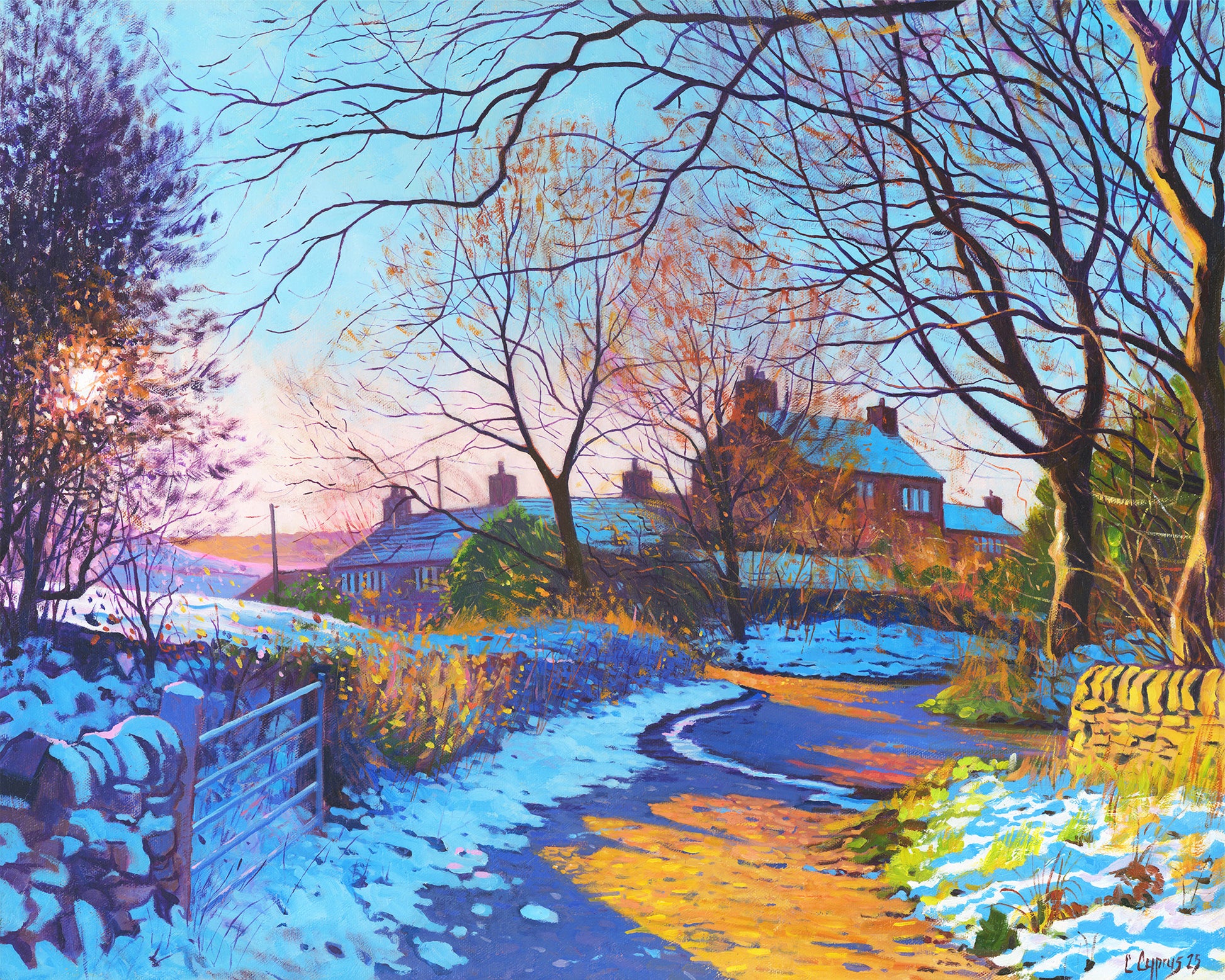 ‘Solstice’ Limited Edition signed Print by Chris Cyprus 