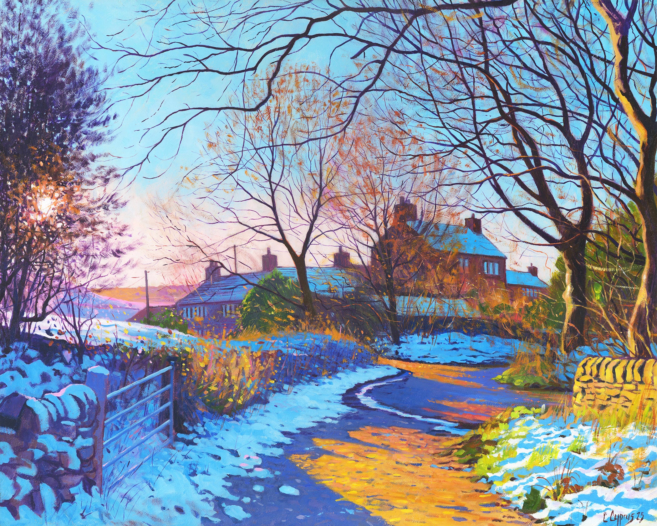 ‘Solstice’ Limited Edition signed Print by Chris Cyprus 