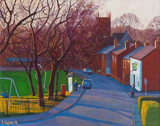 Spring In The Park ~ Oils on canvas 2014 ~ FREE shipping to UK