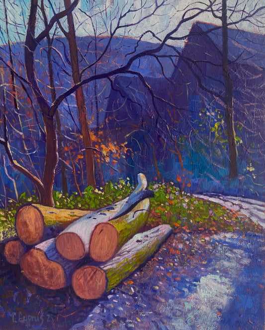 Warehouse ~ Oils on Canvas 2025 ~ Free Shipping to UK Addreses