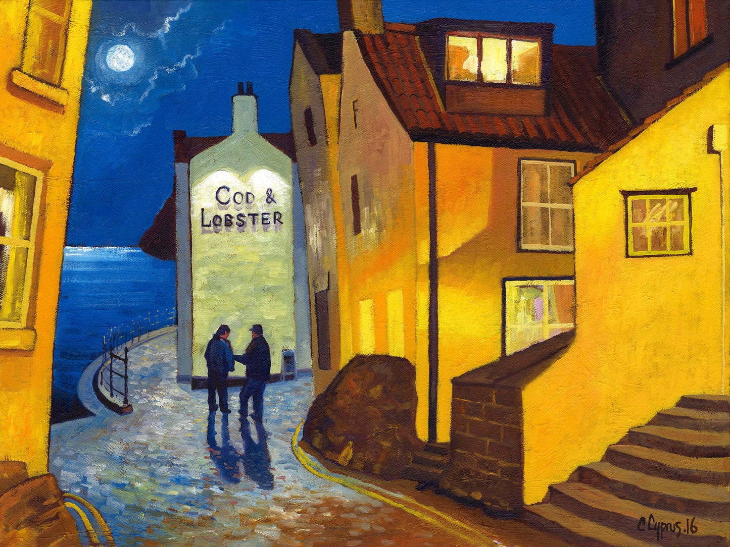 Northern Lights # 188 - Limited Edition Gicleé Print by Chris Cyprus Artist