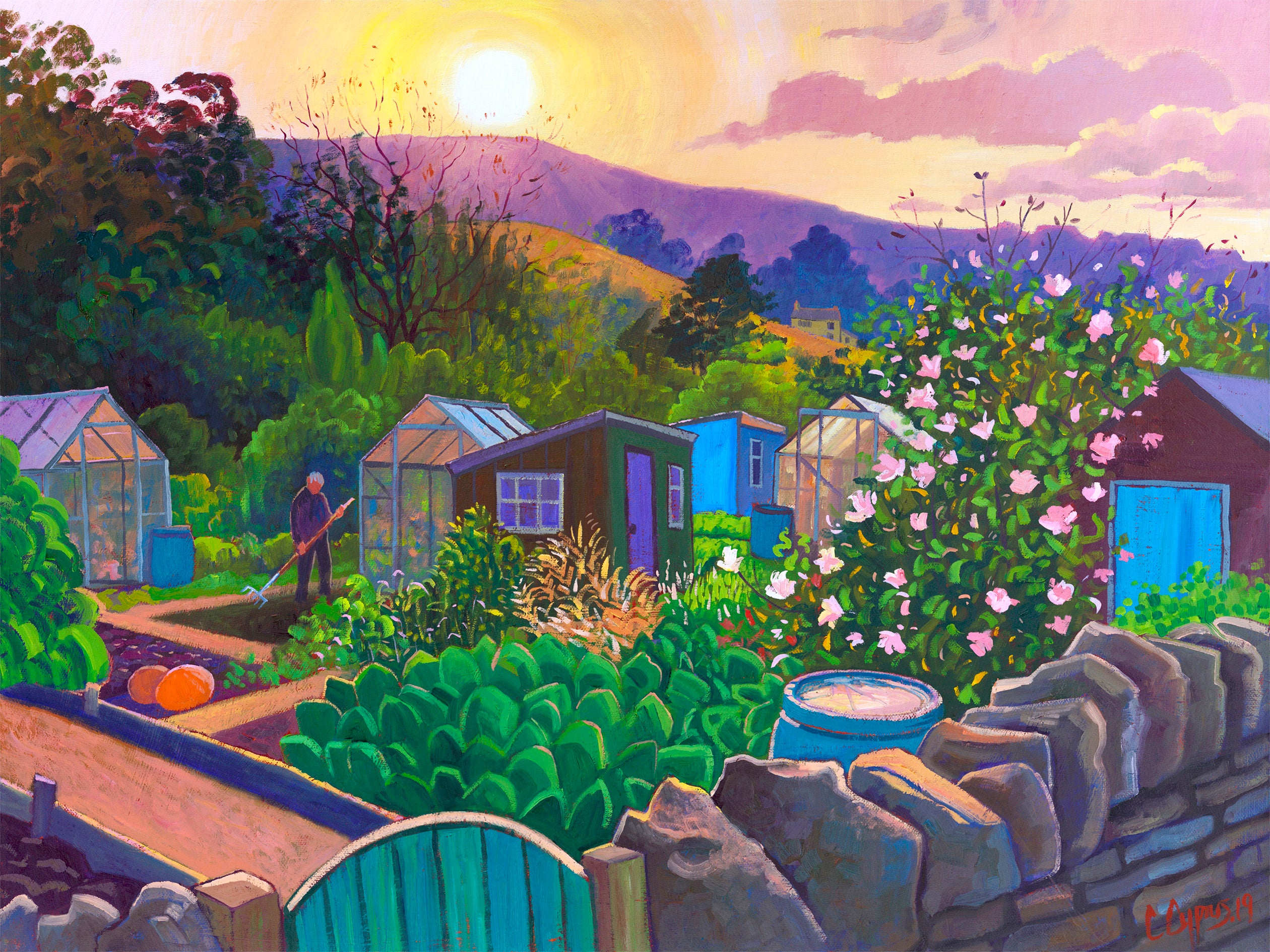 Summer Harvest ~ Limited Edition Gicleé Print ~ 50cm x 40cm