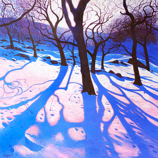 'Whispering Souls' Limited Edition Gicleé Print by UK artist Chris Cyprus © 