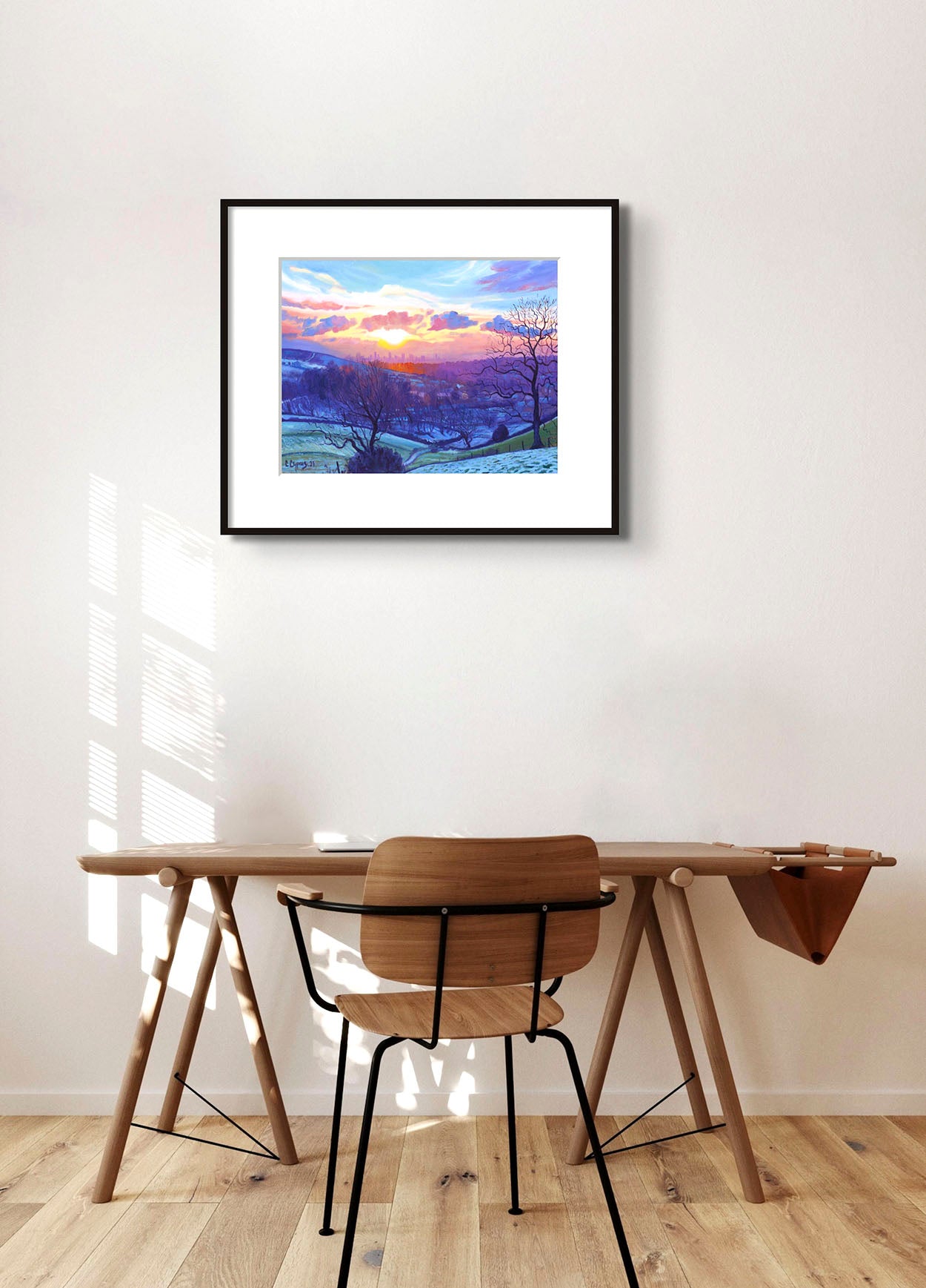 City Horizon ~ Limited Edition Gicleé Print by Chris Cyprus Artist